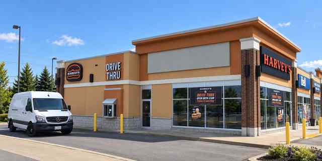 Harvey's commercial EIFS and stucco exterior project